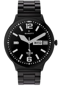 Smartwatch męski Garett Quantum Glow czarny stalowy AMOLED 1,43″ + pasek skórzany (7).jpg